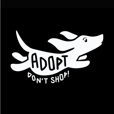 Adopt Don\'t Shop (Hund)