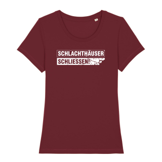 Schlachthäuser Schließen (ARIWA) - T-Shirt - klein/tailliert Schnitt