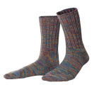 Basic - knitted socks (colored "nordic fjord...