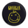 Go Vegan Apfel- Button
