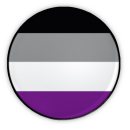 Asexualität- Button