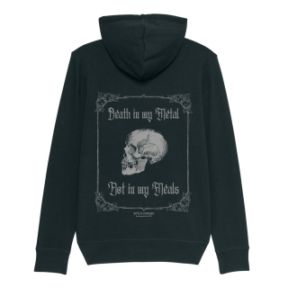 Death in my metal not in my meals - Kapuzenjacke - medium fit XS