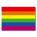 Farben "pride flag" - Aufkleber