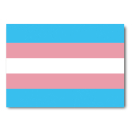 Farben "trans pride flag" - Aufkleber