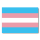 colors "trans pride flag" - Sticker
