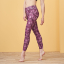 SALE! Basic - Sport-Leggings - bark/barolo/lila