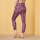 SALE! Basic - Sport-Leggings - bark/barolo/lila