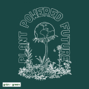 Plant powered future - T-Shirt - klein/taillierter Schnitt