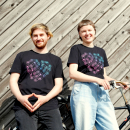 Bike chain heart - T-Shirt - large/loose cut
