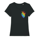 Prideheart - T-Shirt - small/waisted cut