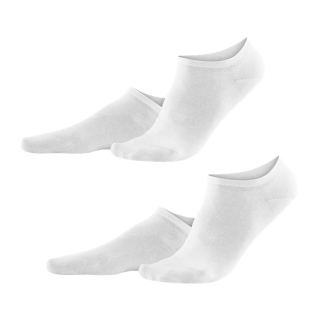 Basic - socks (sneaker socks), pack of 2 (white)