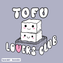 Tofu Lovers Club - T-Shirt - large/loose cut