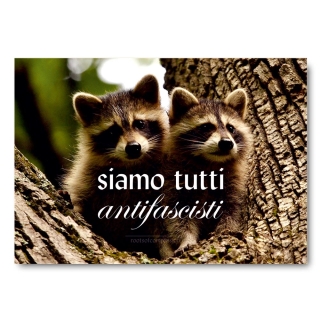 siamo tutti antifascisti - Sticker (10x)