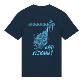 End fishing T-Shirt (Rückendruck) - groß/gerader Schnitt