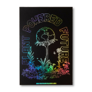 Plant powered future - sticker (holographic)