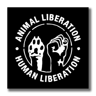 Animal Liberation • Human Liberation - Sticker