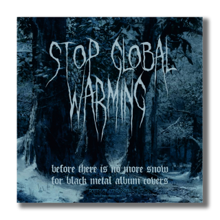 No more snow (Black Metal) - Aufkleber