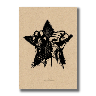 Art Print Fist & Paw