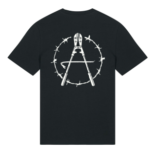 Total Liberation Ⓐ T-Shirt (Rückendruck) - groß/gerader Schnitt