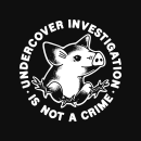 Solidarity T-shirt "Undercover Investigation is Not...