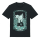 Love Nature, Smash Fascism (two-color printing) - T-Shirt - large/loose cut