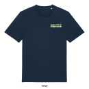On Land & Deep Down in the Sea - T-Shirt (backprint) - large/loose cut