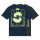 On Land & Deep Down in the Sea - T-Shirt (backprint) - large/loose cut