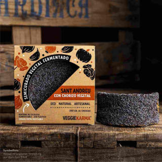 Cheese Alternative “Pumpkin Chorizo” - vegan & semi-cured