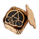 “Bike Anarchy” Tree Decorations – Handmade Upcycling Ornaments