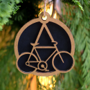 Baumschmuck “Bike Anarchy” - handgemachte Upcycling-Deko
