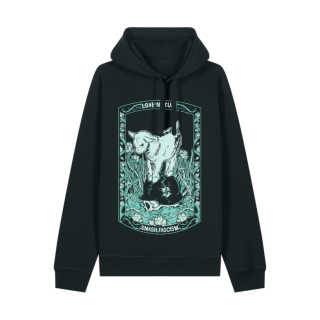 Love Nature, Smash Fascism (two-color printing) - Hoodie - medium fit