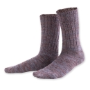 Basic - Stricksocken ("grey/mauve")