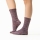 Basic - Stricksocken ("grey/mauve")
