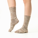 Basic - knitted socks ("autumn morning")