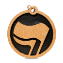 “Antifa” Tree Decorations – Handmade Recycled Ornaments