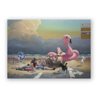Postcard Sand III | Hartmut Kiewert