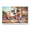 Poster Großes Picknick II | Hartmut Kiewert