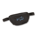 Hip Bag (embroidered) | Whale (blue yarn)