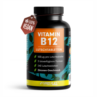 Vitamin B12 Lutschtabletten | 240 St. | Zitrone