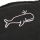Bauchtasche (bestickt) | Wal (fliedernes Garn)