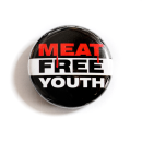 Meat Free Youth - Button