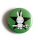 Rabbit with Wrench (grün) -- Button