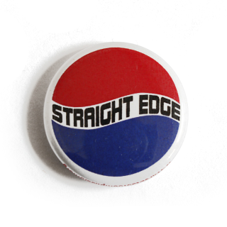 Straight Edge (Pepsi) - Button