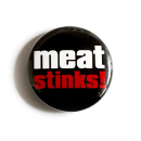 meat stinks! - Button