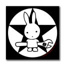 Bunny with Wrench - Sticker