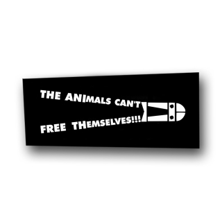 The Animals Cant Free Themselves - Aufnäher