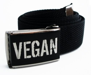 VEGAN Belt for kids-65cm-black