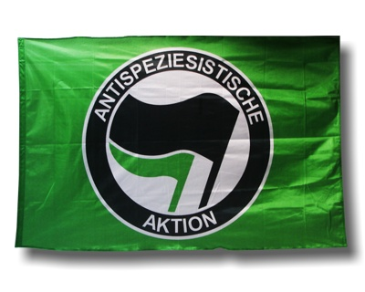 Flag Antispeciesist Action Black Green Order Online