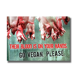 Their blood is on your hands - Sticker  (10x)