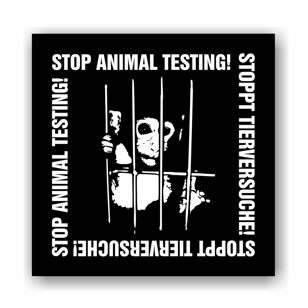 Stop Animal Testing - Patch